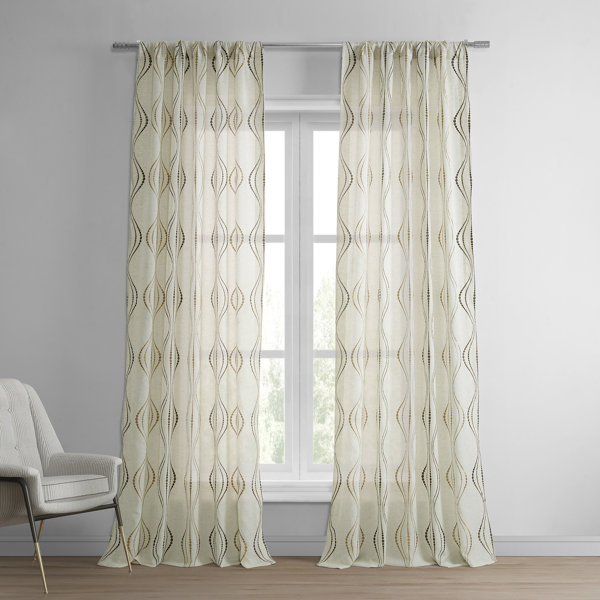 Linen Curtains - Wayfair Canada